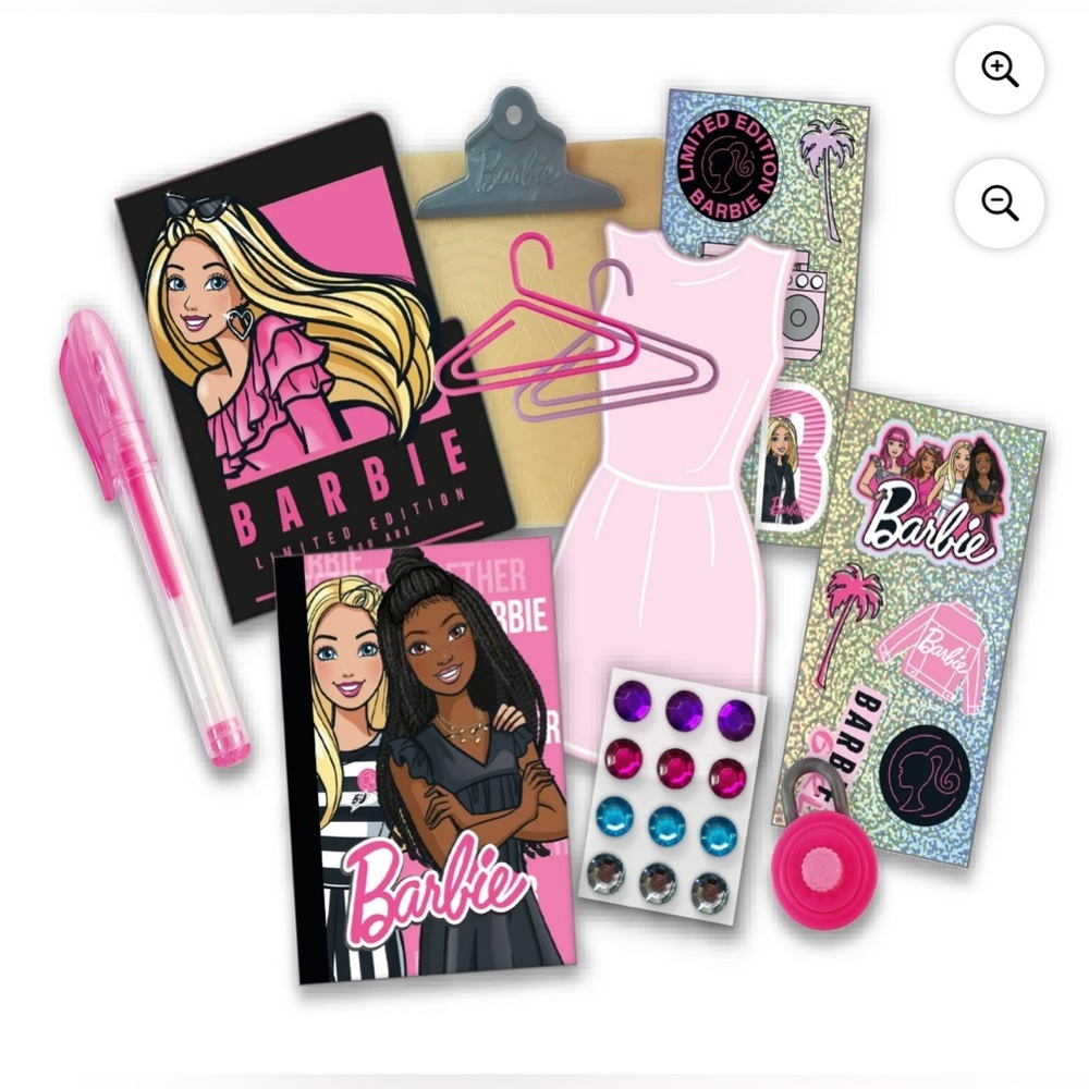 NEW Barbie Locker Art & Craft Activity Set - Picture 4 of 8